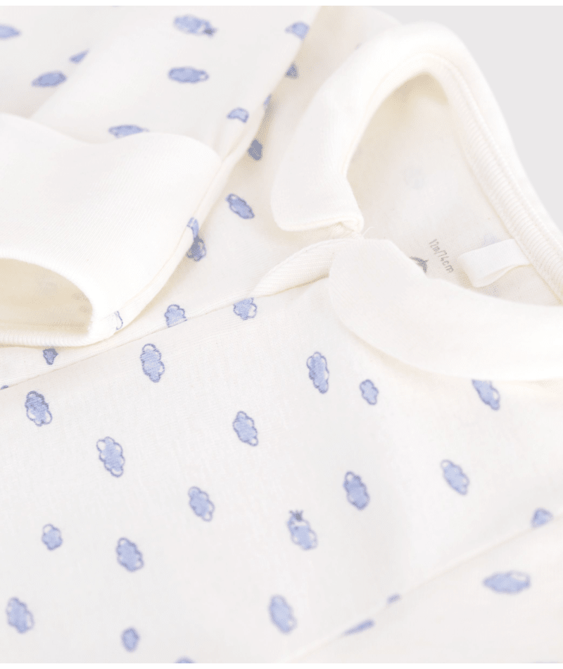 Pyjama bébé petits nuages PETIT BATEAU A0F2P