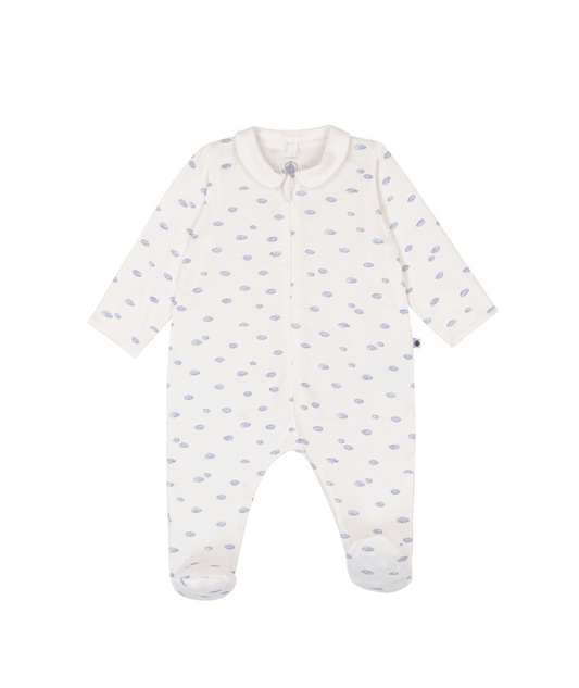 Pyjama bébé petits nuages PETIT BATEAU A0F2P