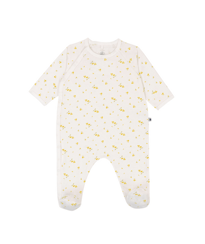Dors-bien bébé fille Petit Bateau - Pyjama Blanc