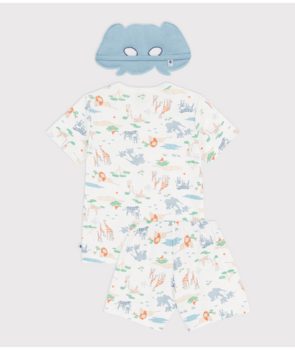 Pyjacourt garçon Petit Bateau - Pyjama Blanc