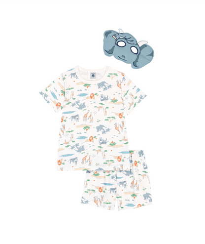 Pyjacourt garçon Petit Bateau - Pyjama Blanc