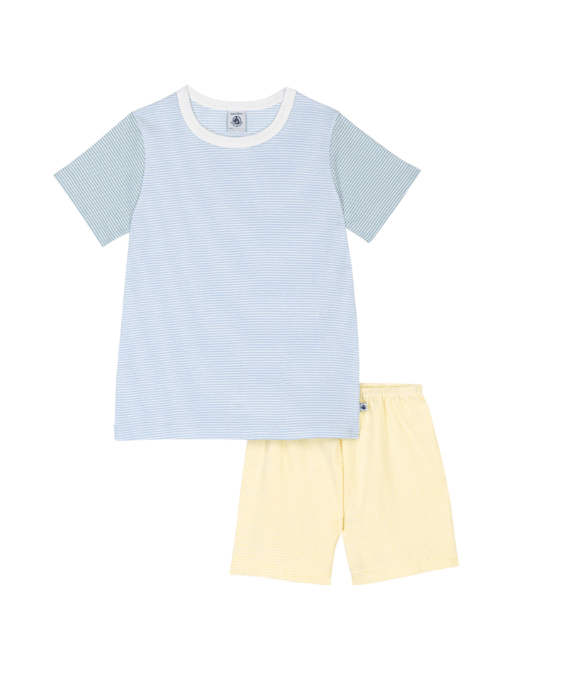 Pyjama short à rayures PETIT BATEAU A0F8X