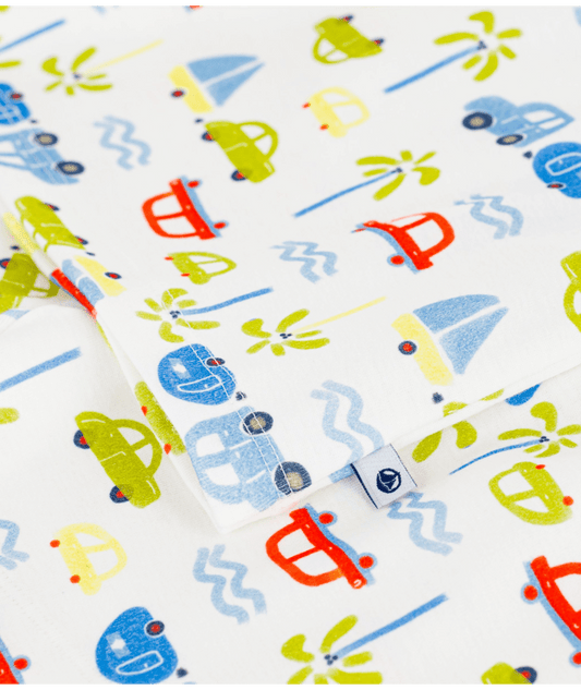 Pyjama short imprimé voitures PETIT BATEAU A0F93