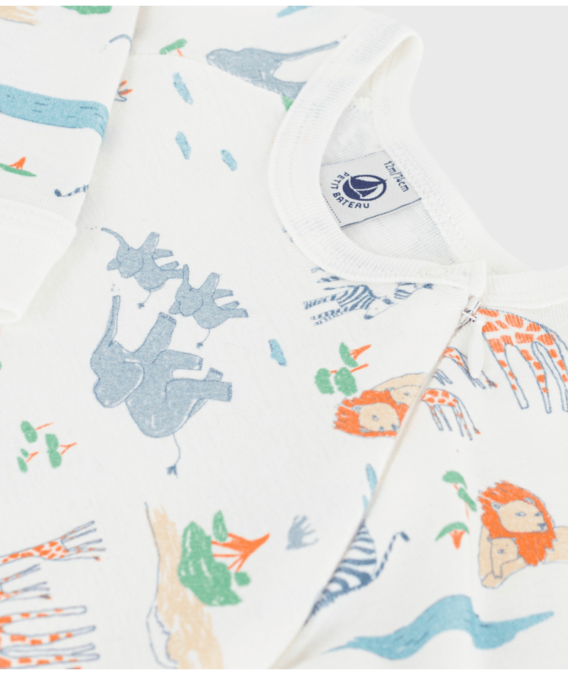 Pyjama bébé savane PETIT BATEAU A0F9N