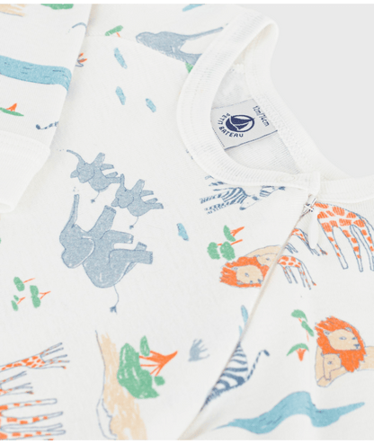 Dors-bien Petit Bateau - Pyjama Blanc