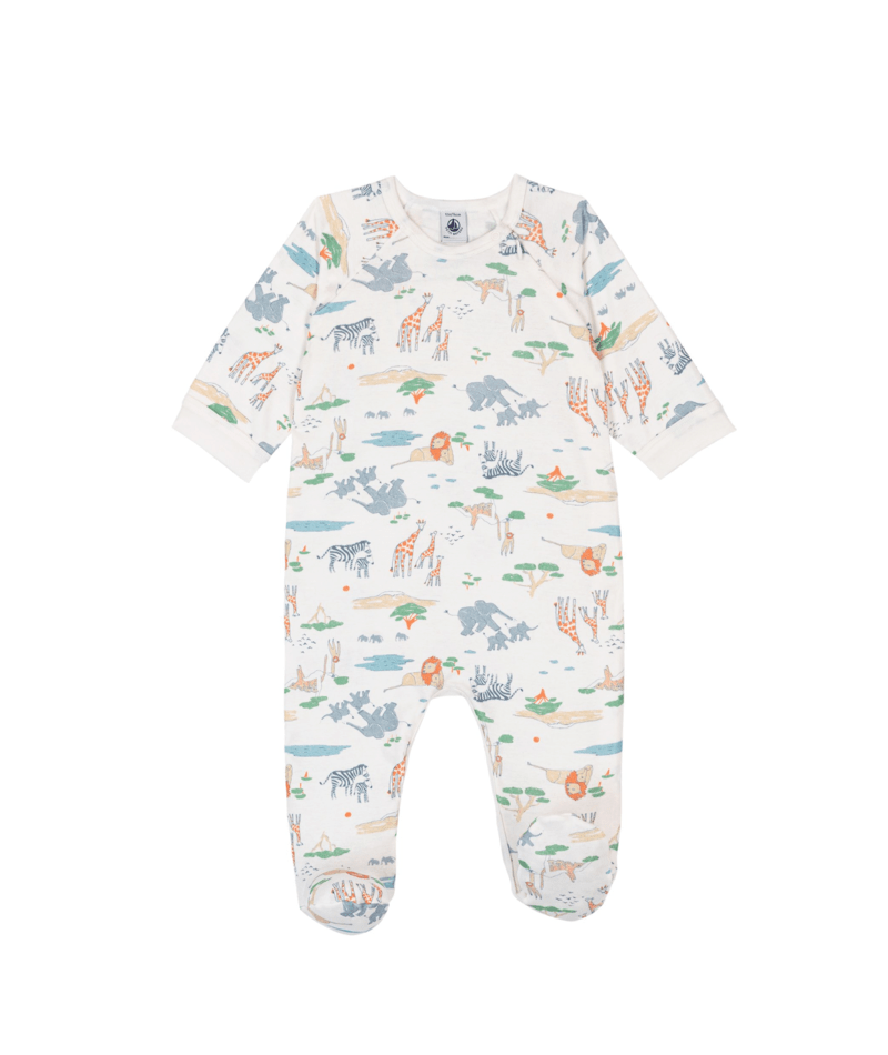 Pyjama bébé savane PETIT BATEAU A0F9N