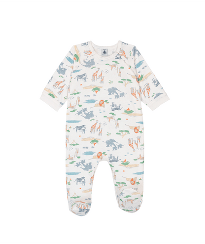 Dors-bien Petit Bateau - Pyjama Blanc