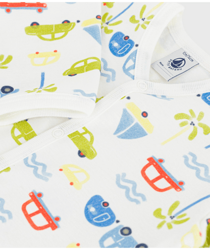 Dors-bien Petit Bateau - Pyjama Blanc