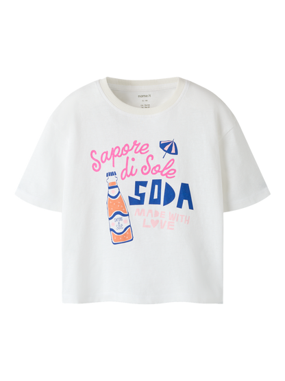 T-shirts-Name it mini-Nmfhalfrida ss rlx top box