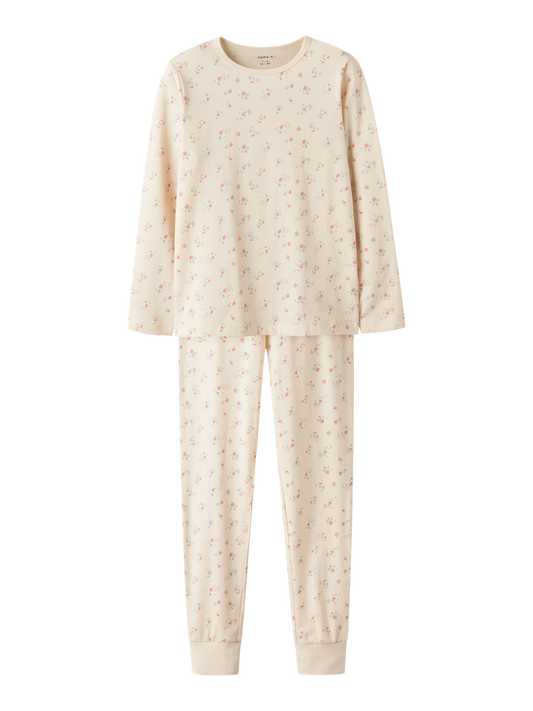 Ensembles pyjama Name it kids Nkfnightset flower noos