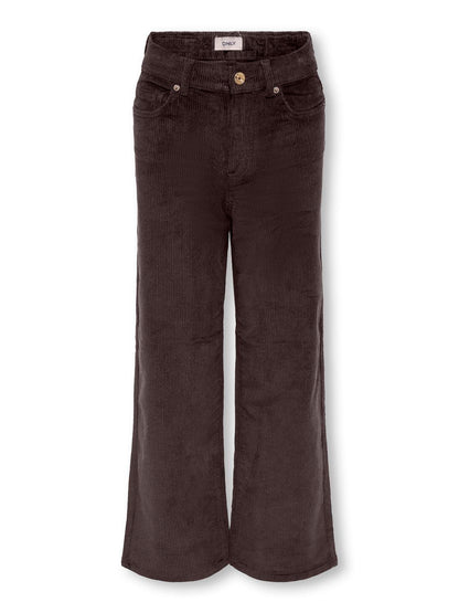 Pantalon en velours côtelé wide fille Kids Only Girl - Hope