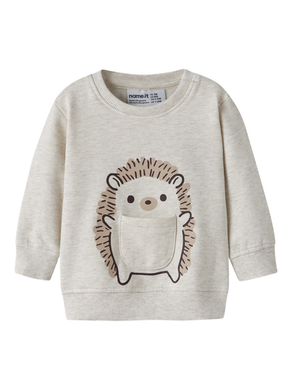 Sweat-shirt-Name it baby-NBNOBBAS LS SWEAT BRU