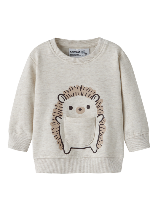 Sweat-shirt-Name it baby-NBNOBBAS LS SWEAT BRU