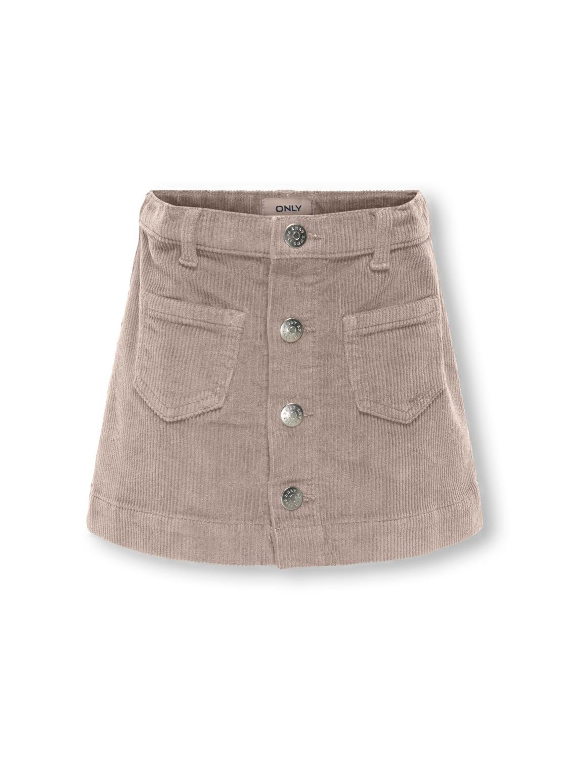 Jupe courte-Kids mini girl-Kmgamazing global hw cord skirt pnt