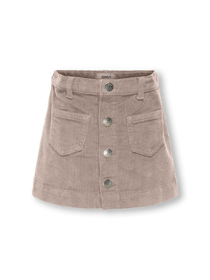 Jupe courte-Kids mini girl-Kmgamazing global hw cord skirt pnt