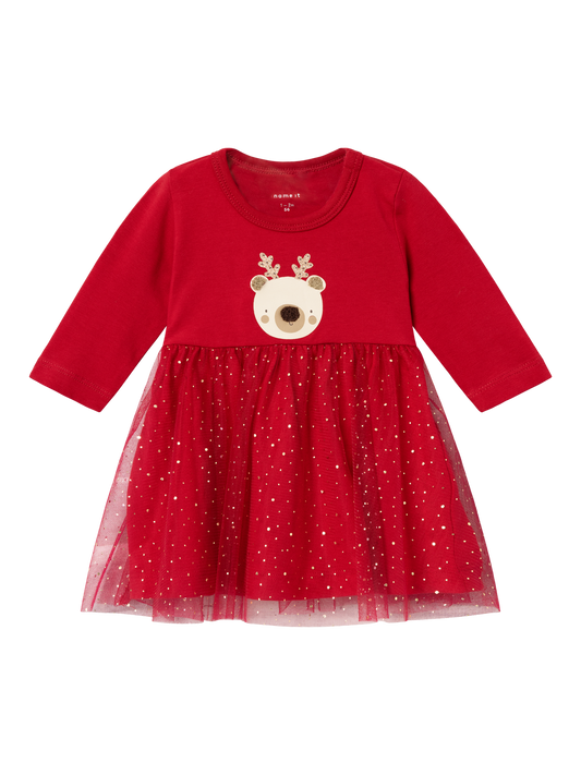 Robe courte Name it baby Nbfricho ls dress