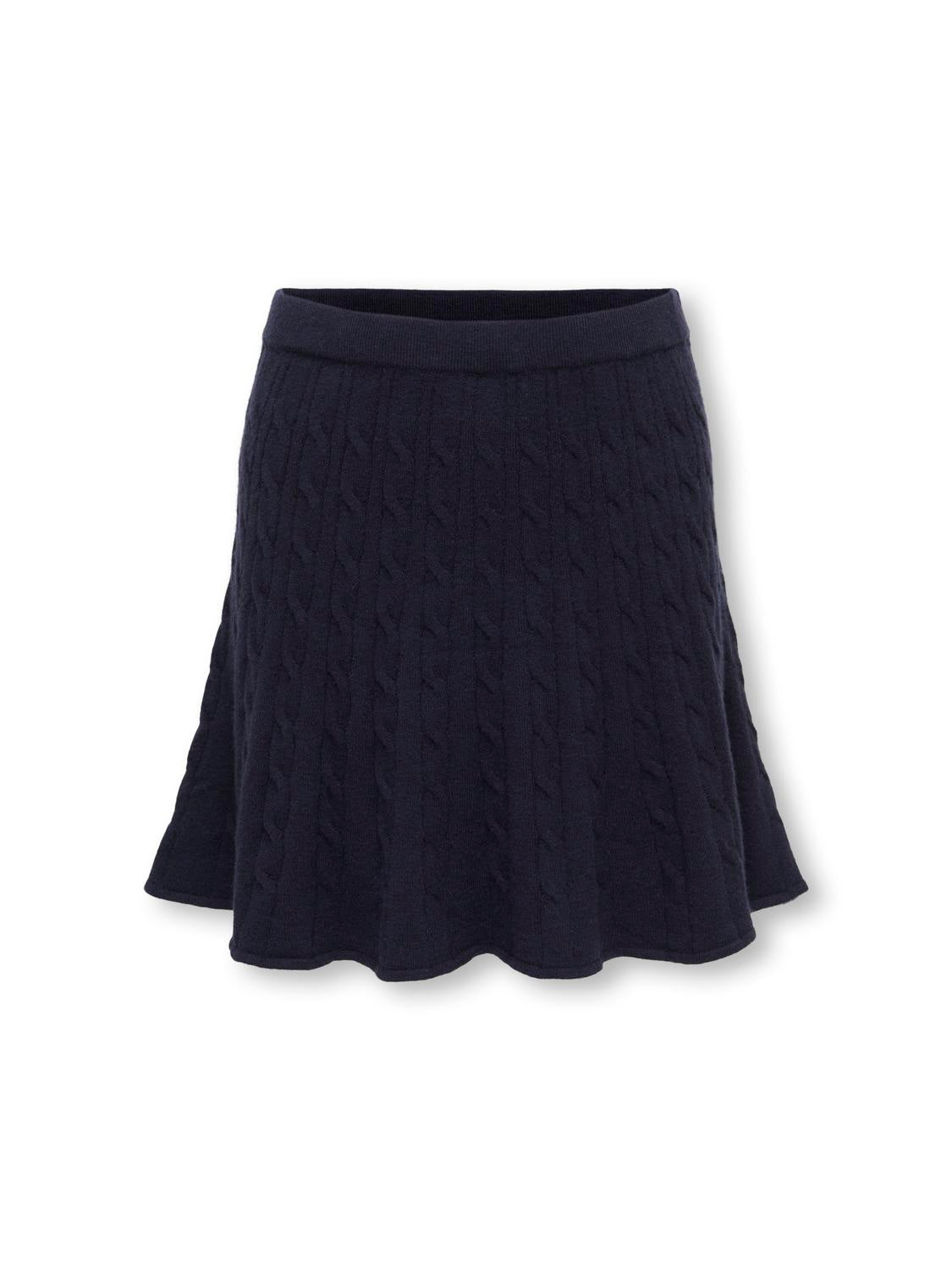 Jupe mini-Kids only girl-Kogibi cable skater skirt vd knt