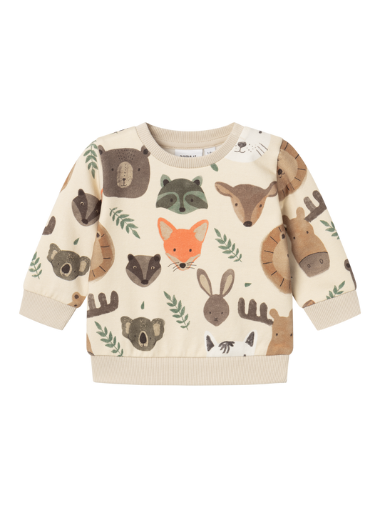 Sweat-shirt Name it baby Nbmorvan ls sweat bru