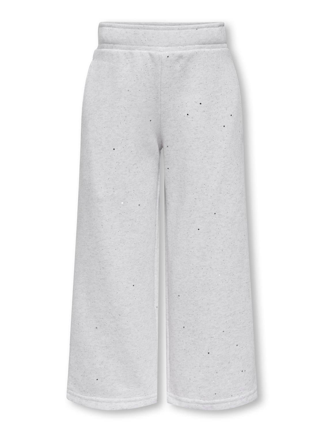 Pantalons-Kids mini girl-KMGOLIVIA GLITTER PANTS BRU SWT