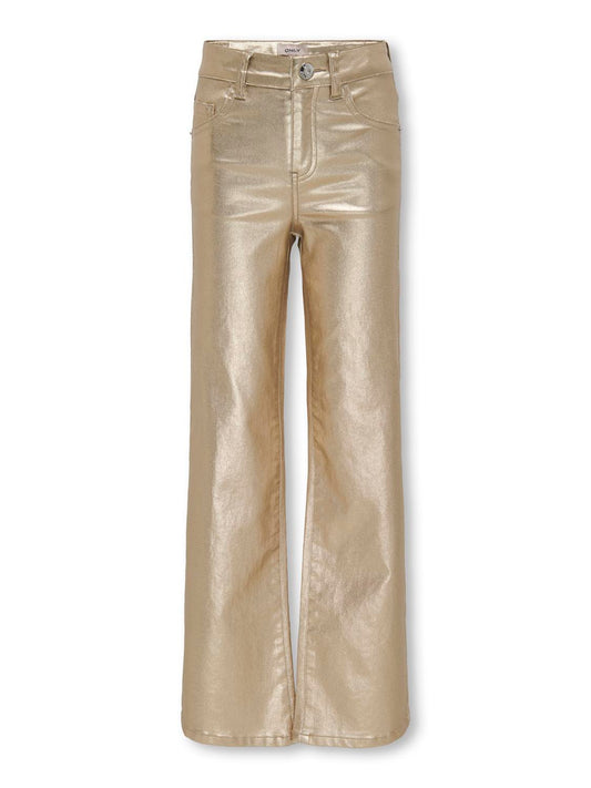 Pantalons Kids only girl Kogjuicy wide metal coated pnt