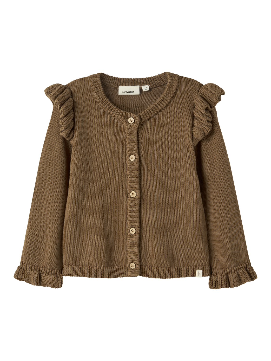 Cardigans en maille-Lil' atelier mini-Nmfkopa ls knit card lil