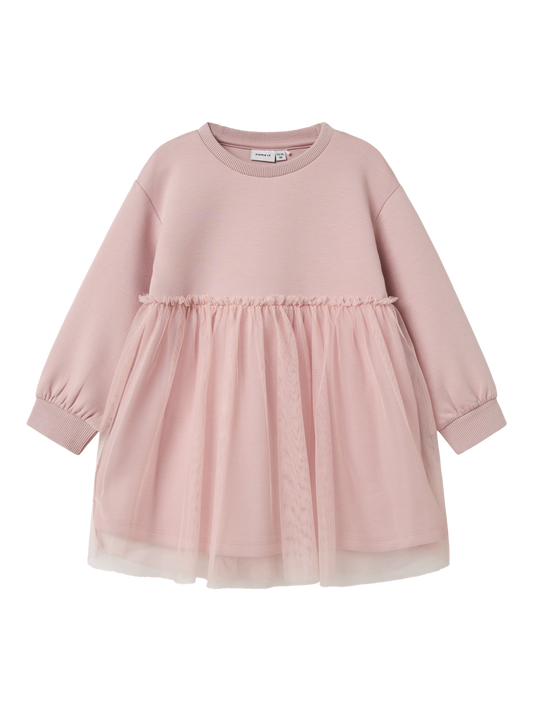 Robe courte Name it mini Nmfkersti sweat dress unb