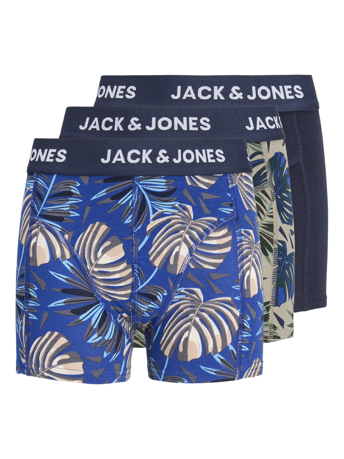 Troncs-Jack&jones junior-JACHENDO LEAVES TRUNKS 3 PACK JNR