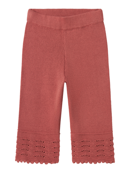 Pantalons Lil' atelier mini Nmflola knit ancle pant lil