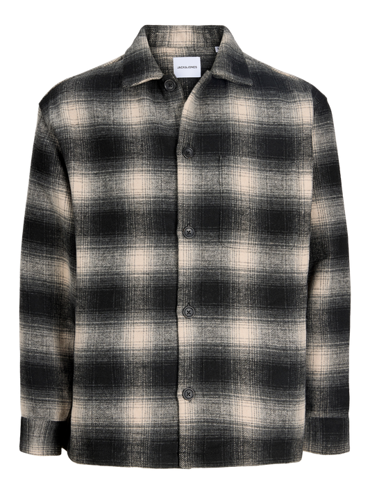 Chemises-Jack&jones junior-JJESOHO OLLIE OVERSHIRT LS SN JNR