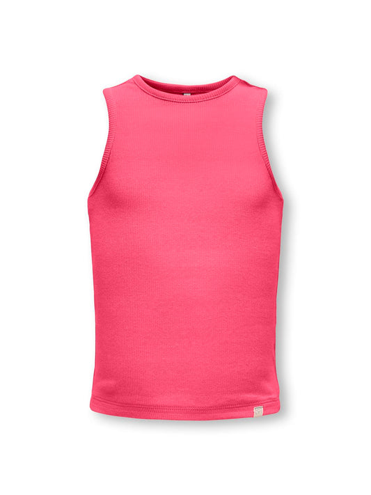 Débardeurs Kids mini girl Kmgkenya rib stripe tank top jrs