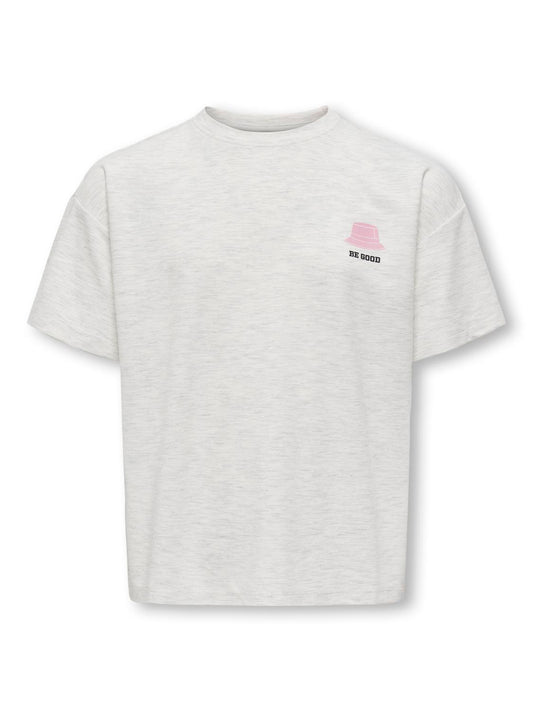 T-shirts Kids only girl Kogbillie ss loose teddy top jrs noos