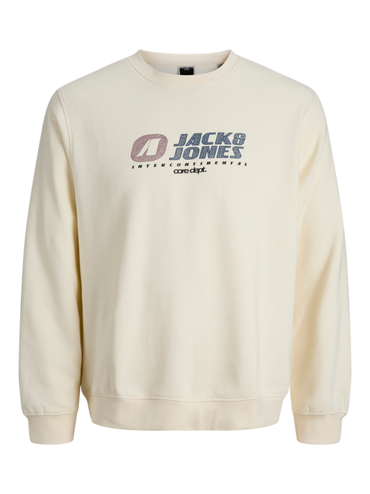 Sweat-shirt Jack&jones junior Jcotier print sweat crew neck sn jnr