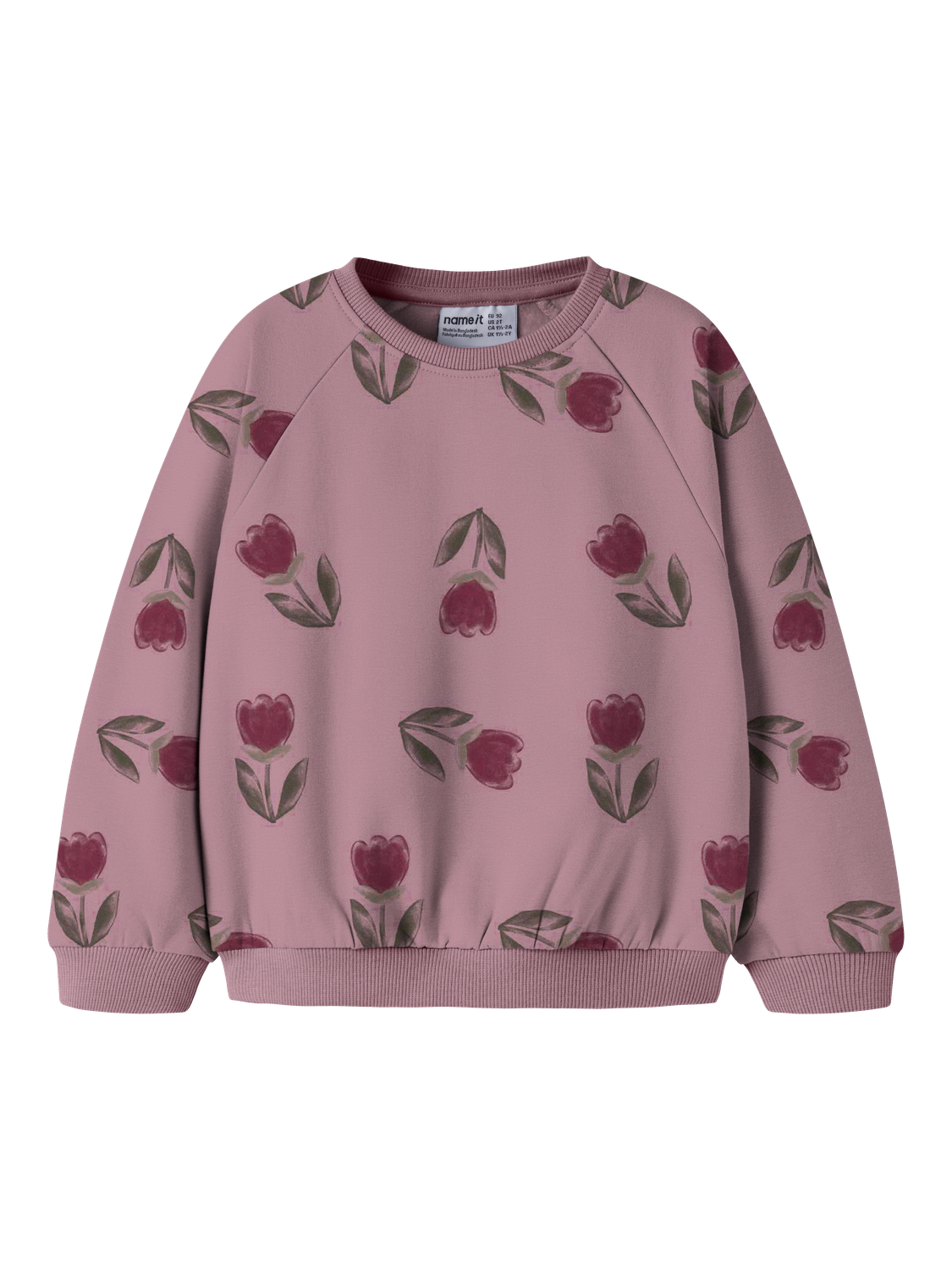 Sweat-shirt boxy fille enfant Name It Mini - Okla