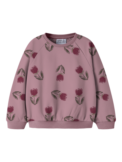 Sweat-shirt boxy fille enfant Name It Mini - Okla