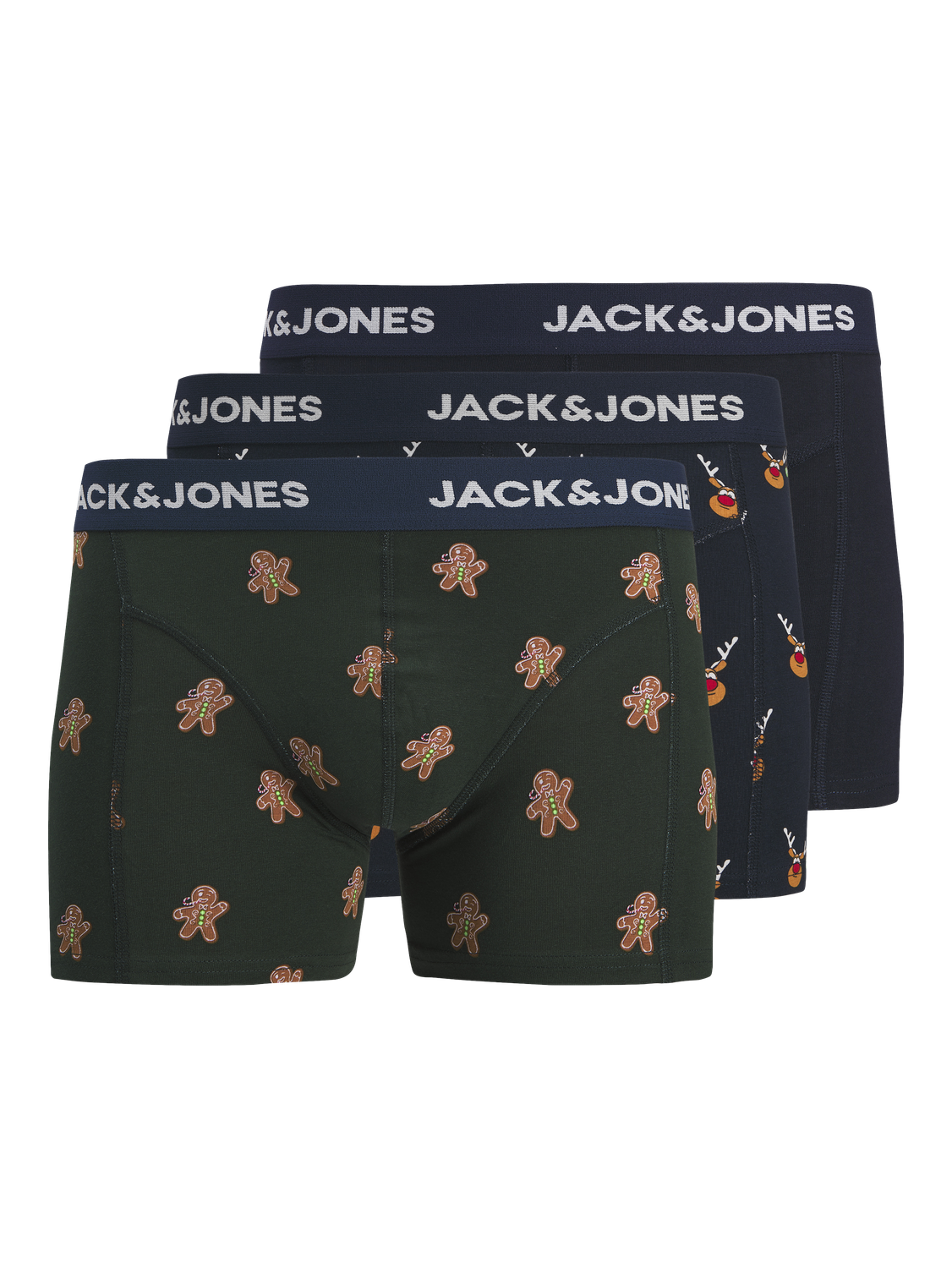 Troncs-Jack&jones junior-JACGATE DEER TRUNKS 3 PACK JNR