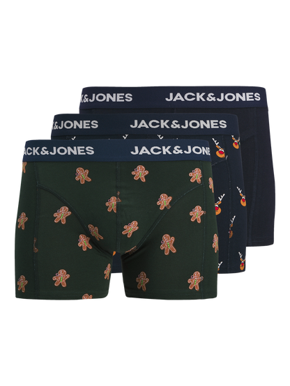 Troncs-Jack&jones junior-JACGATE DEER TRUNKS 3 PACK JNR