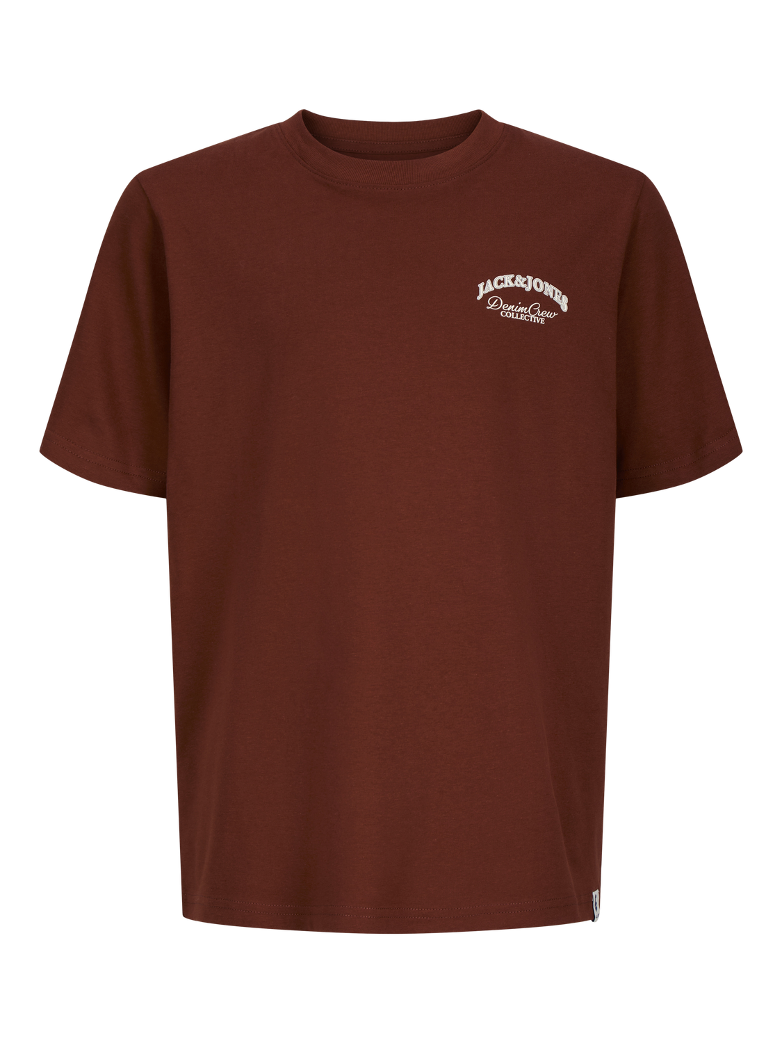 T-shirts-Jack&jones junior-JJEBRANDES BACKP RELAXED TEE SS SN JNR