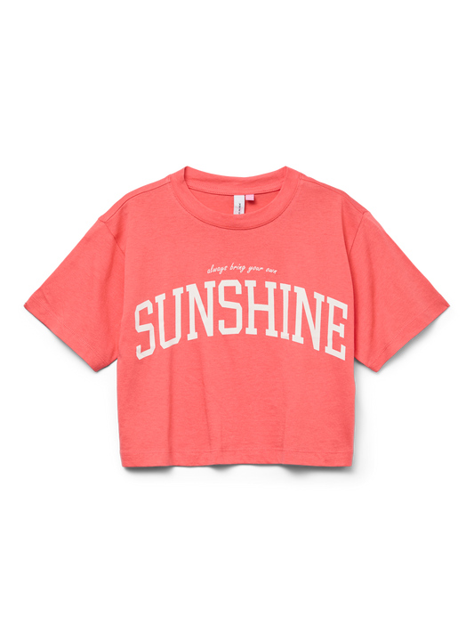 Tops Vero moda girl Vmsia pastel ss cropped top box jrs girl