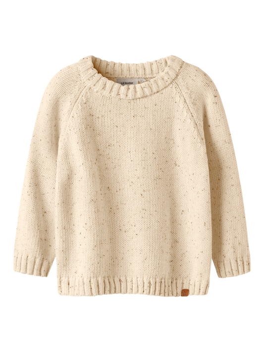 Haut en tricot Lil' atelier mini Nmngalto fak ls knit lil