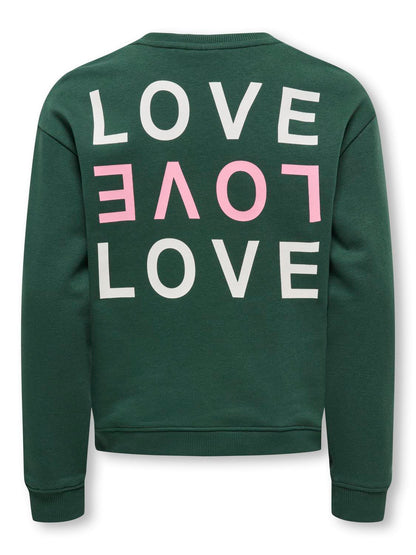 Sweat-shirt Kids only girl Kogcamine l/s oversize o-neck cs swt