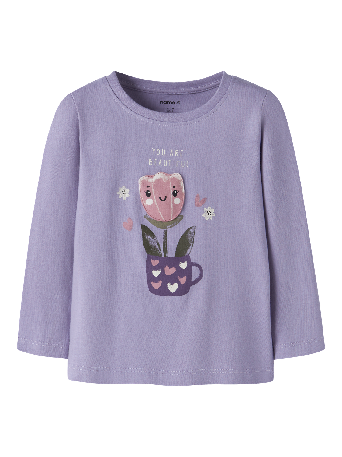 T-shirt-Name it mini-NMFONELIA LS TOP BOX