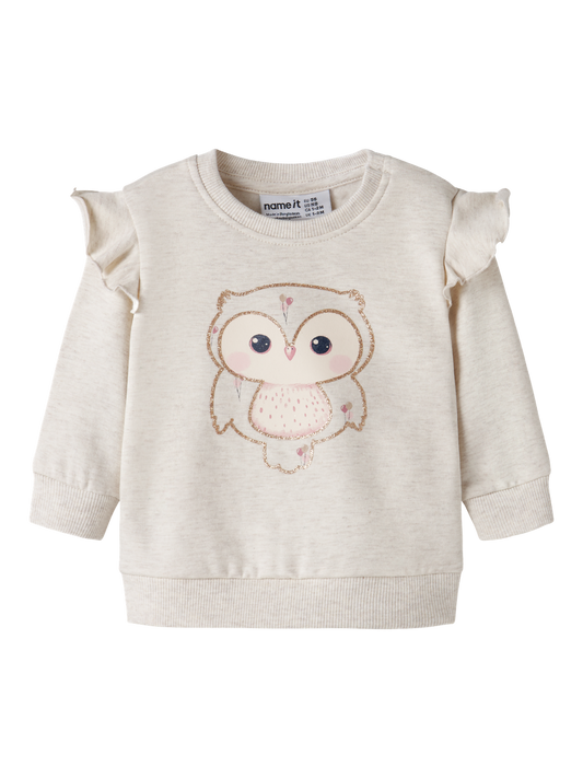 Sweat-shirt-Name it baby-NBFNILDA LS SWEAT BRU