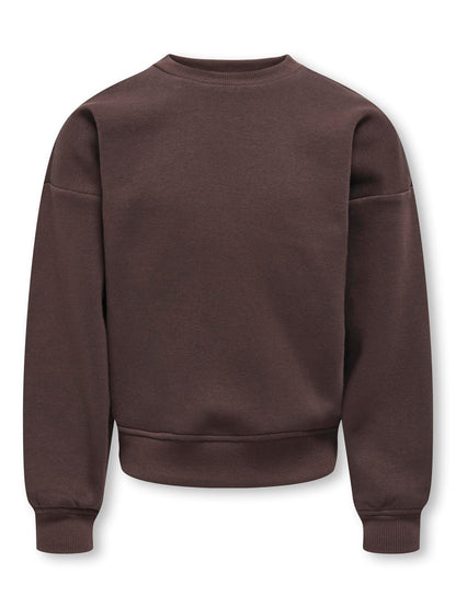 Sweat-shirt imprimé dos et manches fille Kids Only Girl