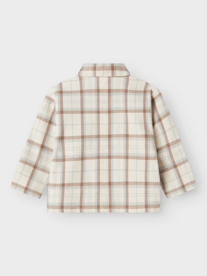 Chemises Lil' atelier mini Nmmotis ls loose shirt jacket lil