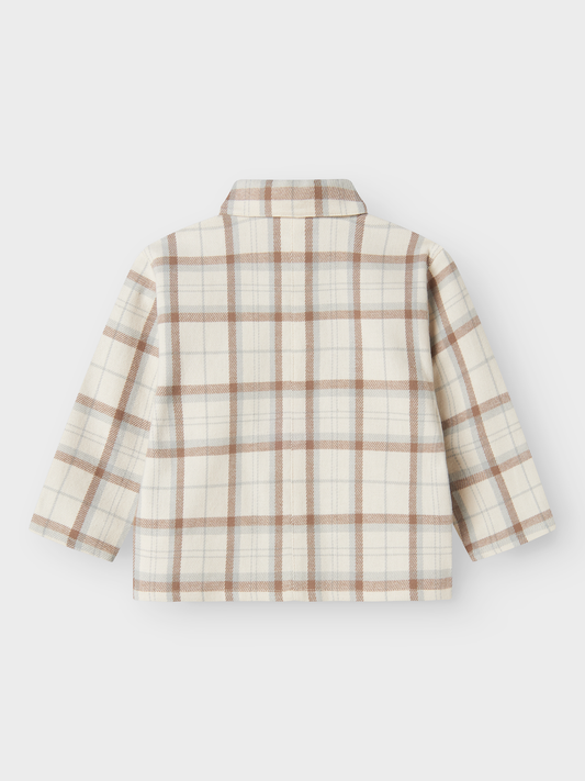 Chemises Lil' atelier mini Nmmotis ls loose shirt jacket lil