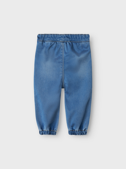 Jean bébé fille Name It - Rose Bleu moyen