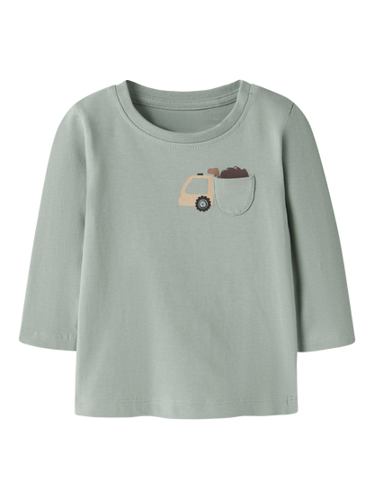 T-shirts-Name it baby-NBMKRUSE LS TOP BOX