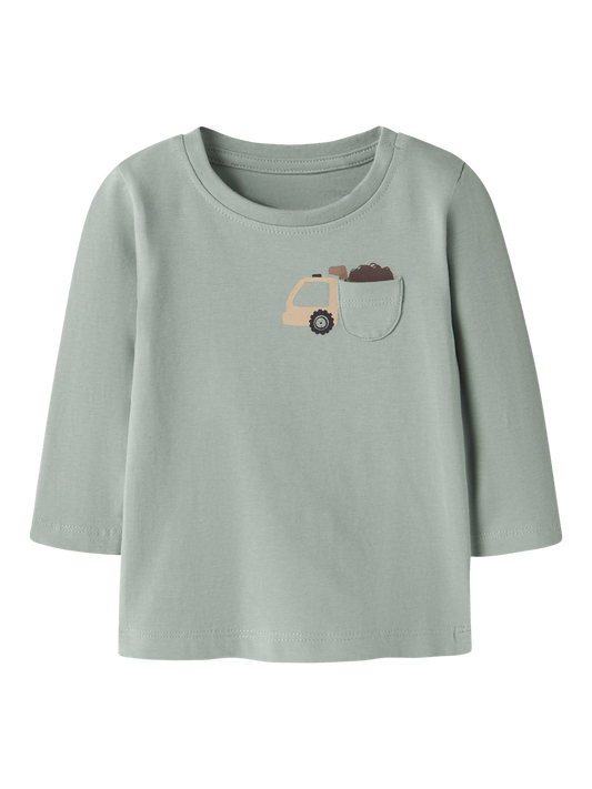 T-shirts-Name it baby-NBMKRUSE LS TOP BOX