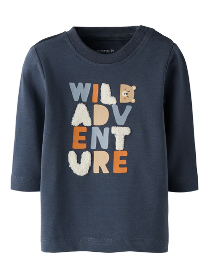 T-shirts-Name it baby-NBMNIKS LS TOP BOX
