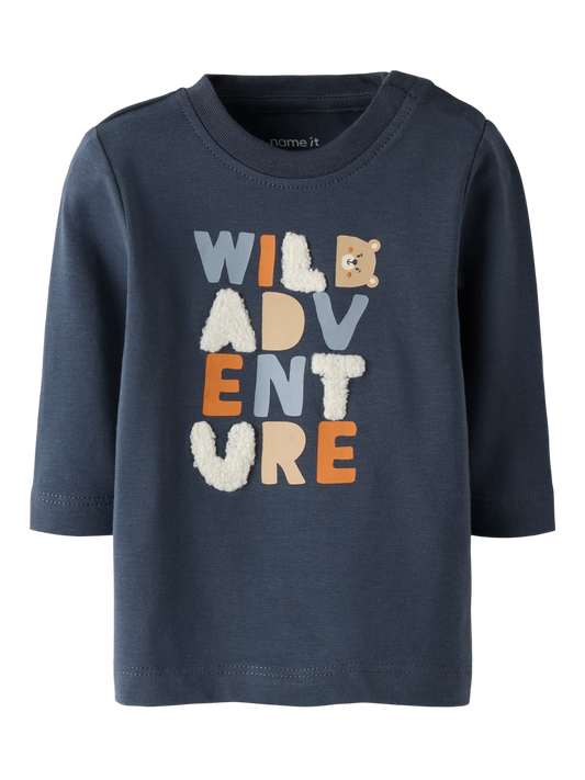 T-shirts-Name it baby-NBMNIKS LS TOP BOX